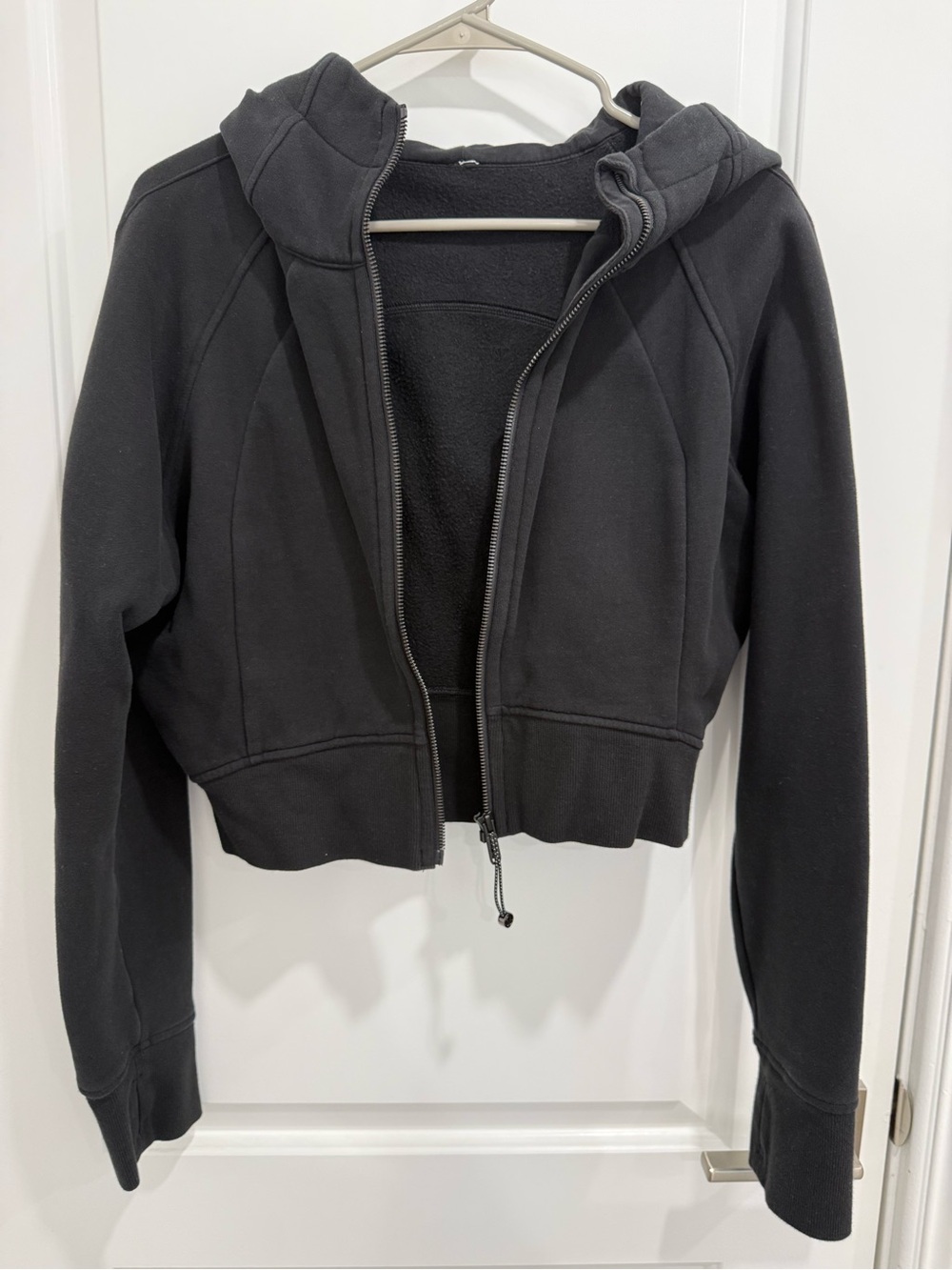 Scuba cropped full zip